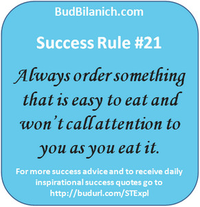 Career Success Rule #21