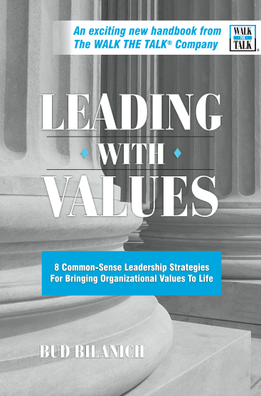 Leading With Values Book Cover